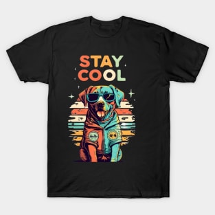 Stay Cool Labrador Retriever Crewneck Sweatshirt T-Shirt